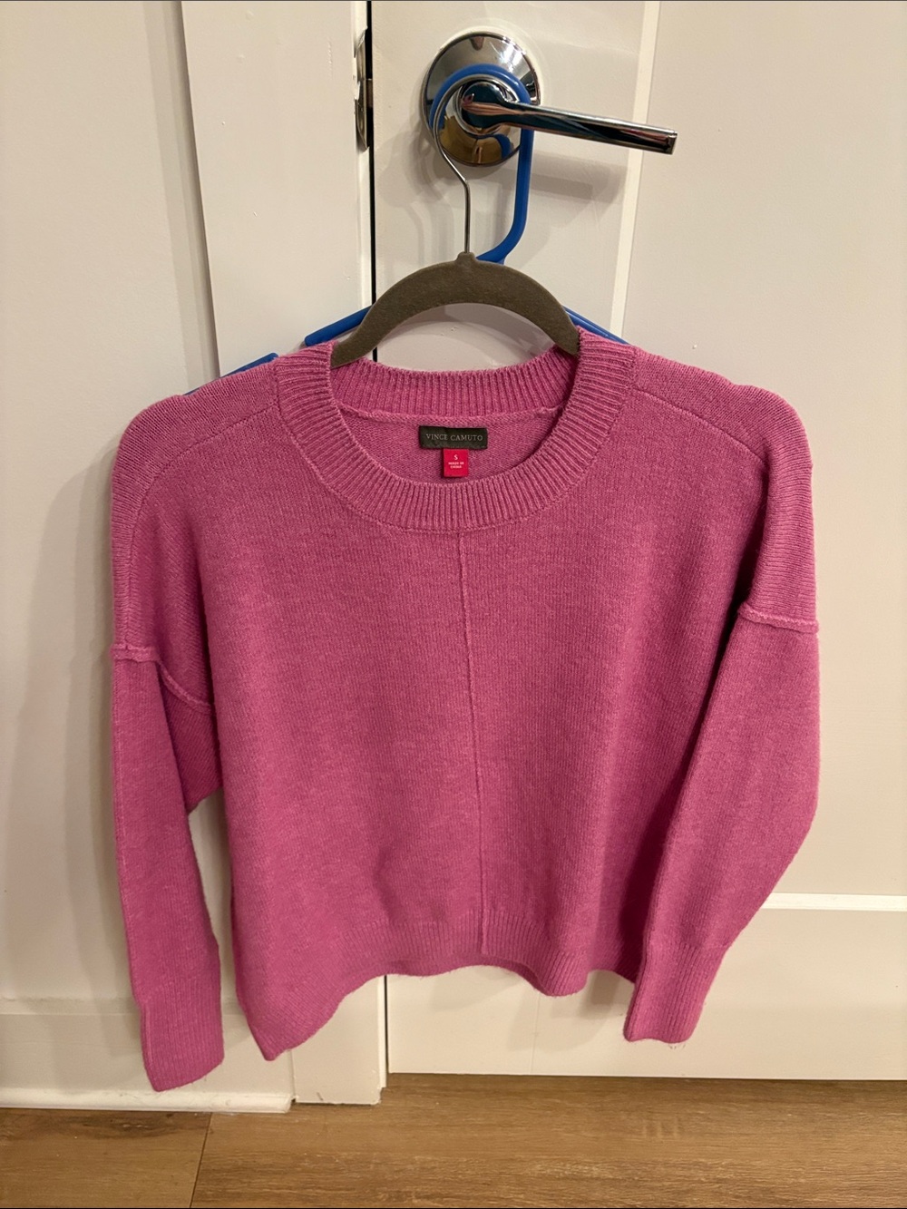 Vince Camuto Women's Crewneck Sweater in Pink